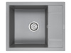 Кухонная мойка Paulmark FLUGEN 50-600 PM216050-GRM 60х50 цвет серый